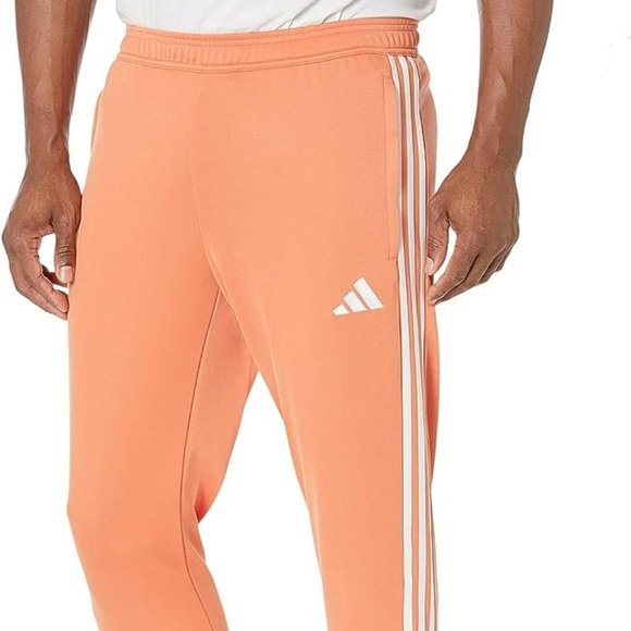 adidas Other - Adidas XXL Tiro Pants Hazy Copper/White Ankle Zip Tapered Leg Football Soccer